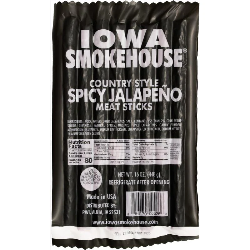 Iowa Smokehouse Meat Sticks - 1.5 oz. & 16 oz. - Image 8