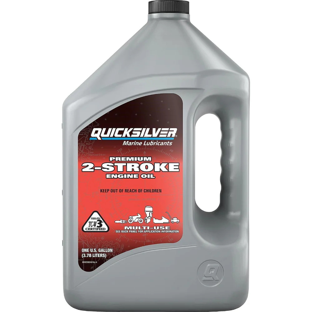 Quicksilver Marine 2-Stroke Engine Oil - 1 qt. & 1 gal. - Image 2