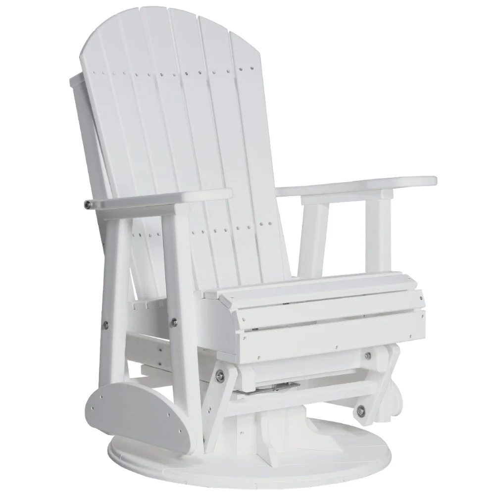 LuxCraft Polywood Adirondack 2' Swivel / Glider Chair - Image 3