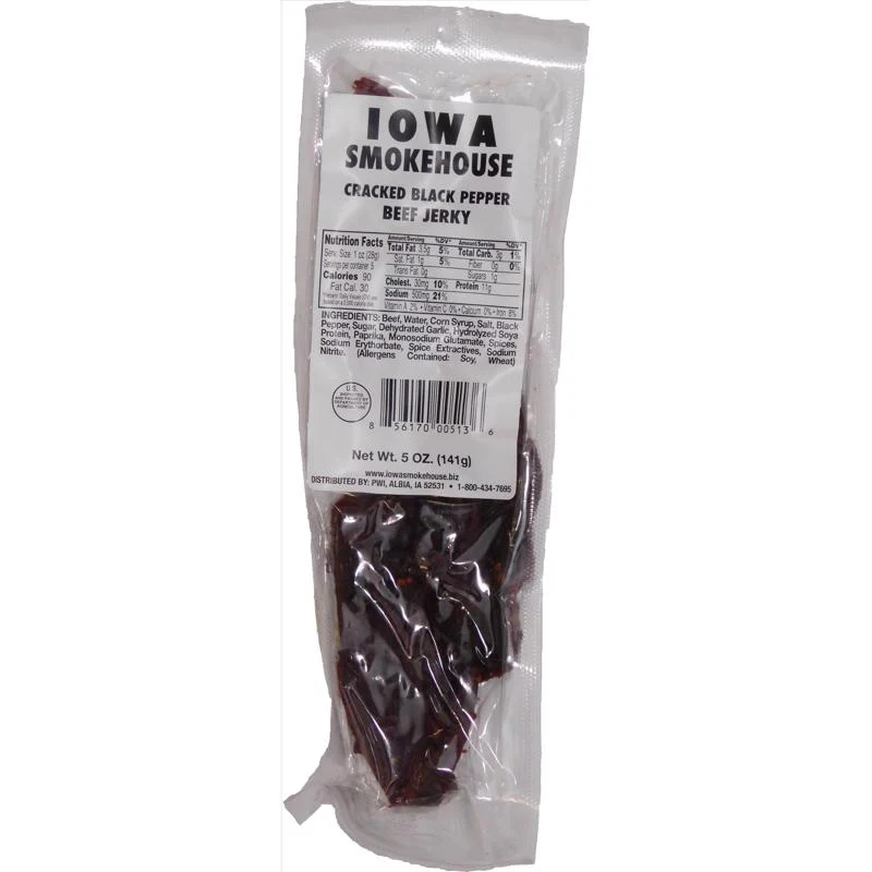 Iowa Smokehouse Homestyle Beef Jerky - 5 oz. to 10 oz. - Image 2