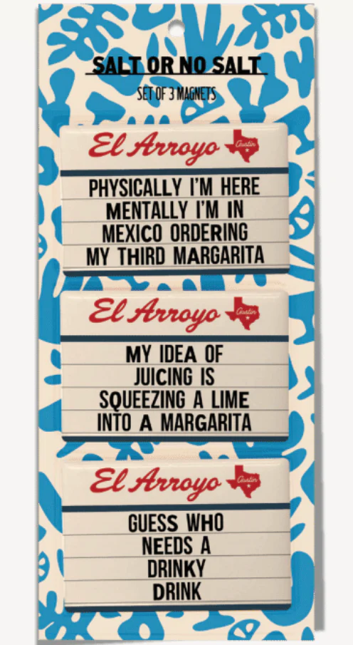 El Arroyo Iconic Signs Fridge Magnets - 3 pc. - Image 4