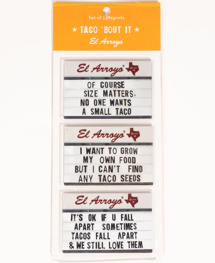 El Arroyo Iconic Signs Fridge Magnets - 3 pc. - Image 5