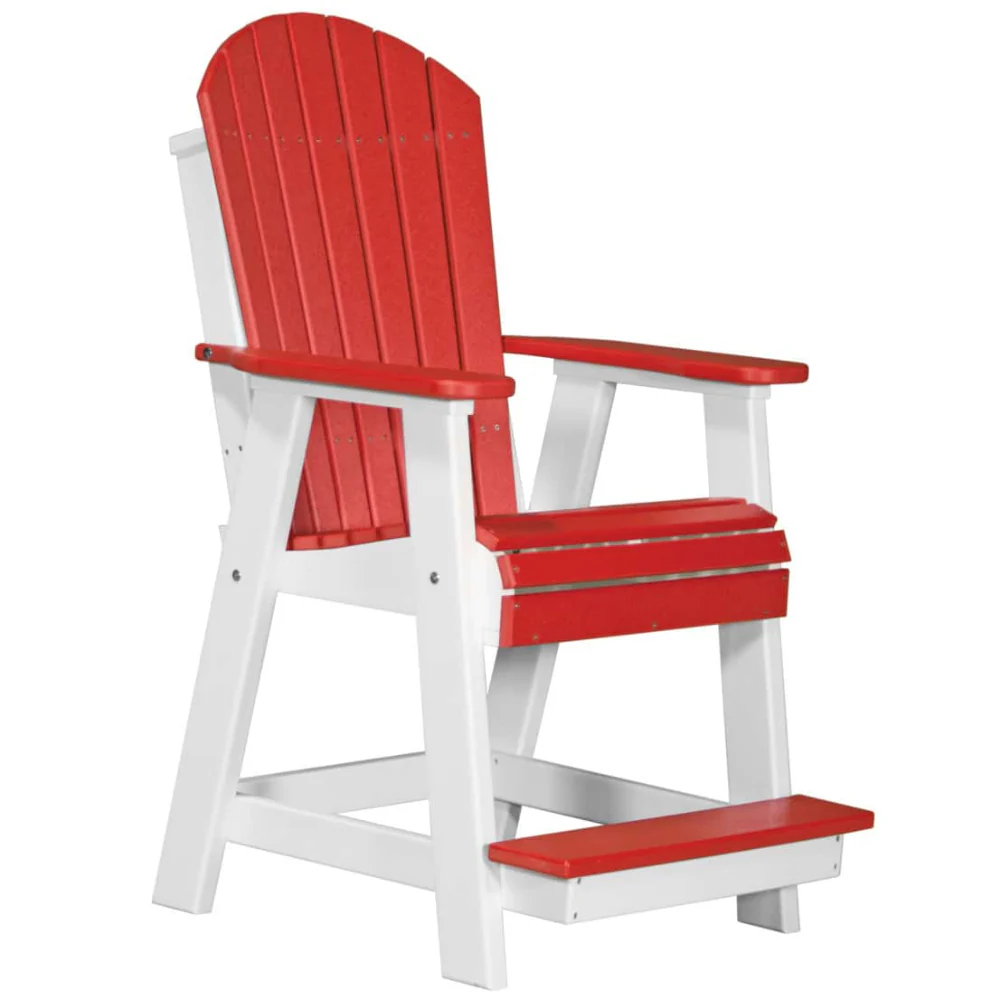 LuxCraft Polywood Adirondack Balcony Chair - Image 3
