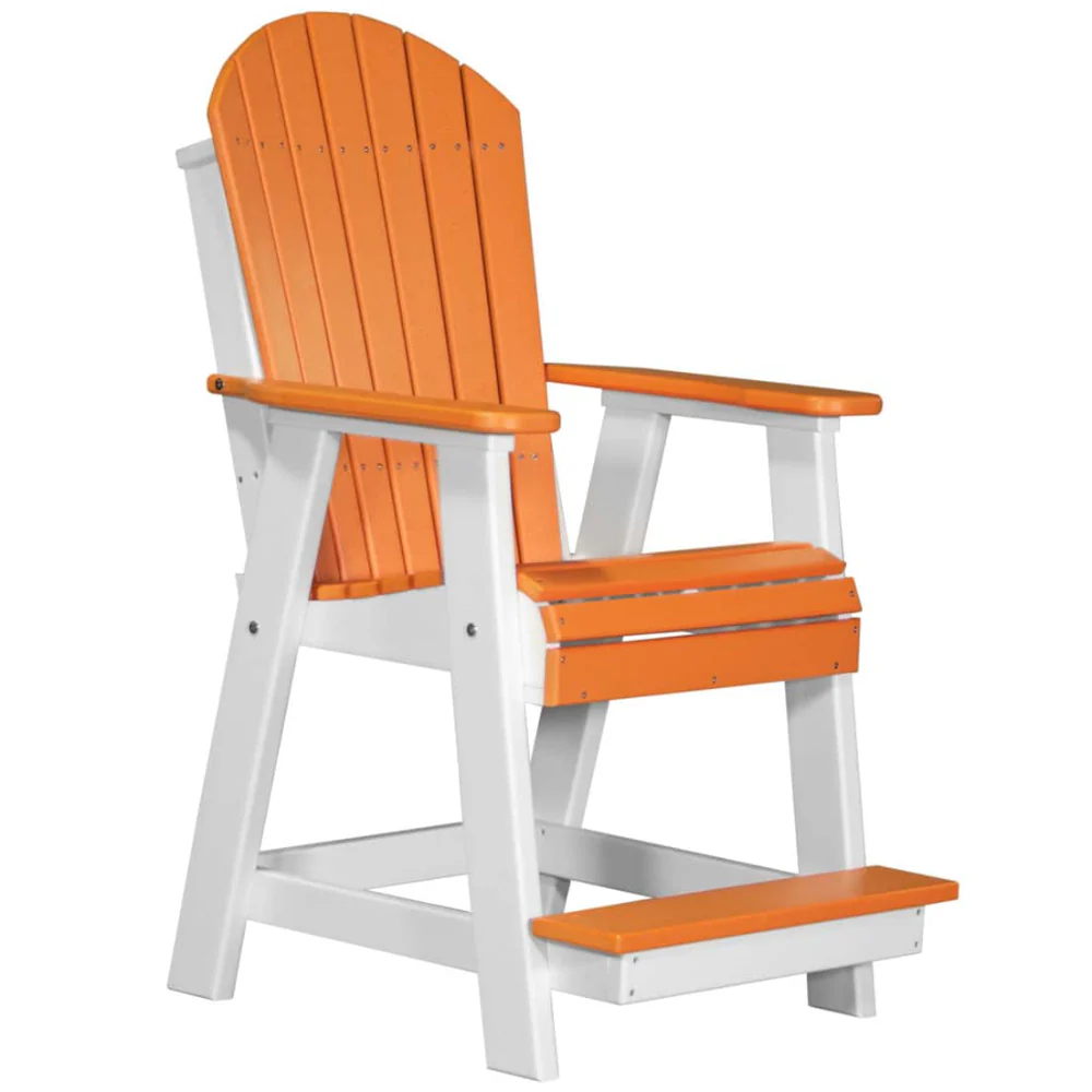 LuxCraft Polywood Adirondack Balcony Chair - Image 4