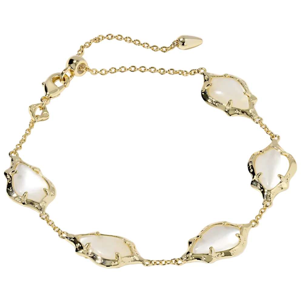 Kendra Scott Adriana Gold Scalloped Bracelet - Image 2