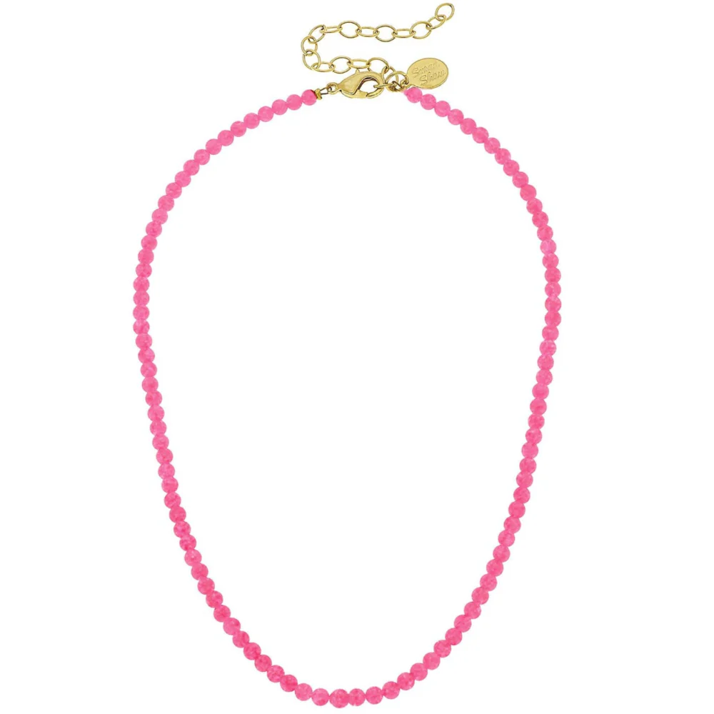 Susan Shaw Alys Gold Beaded Necklace - Image 2