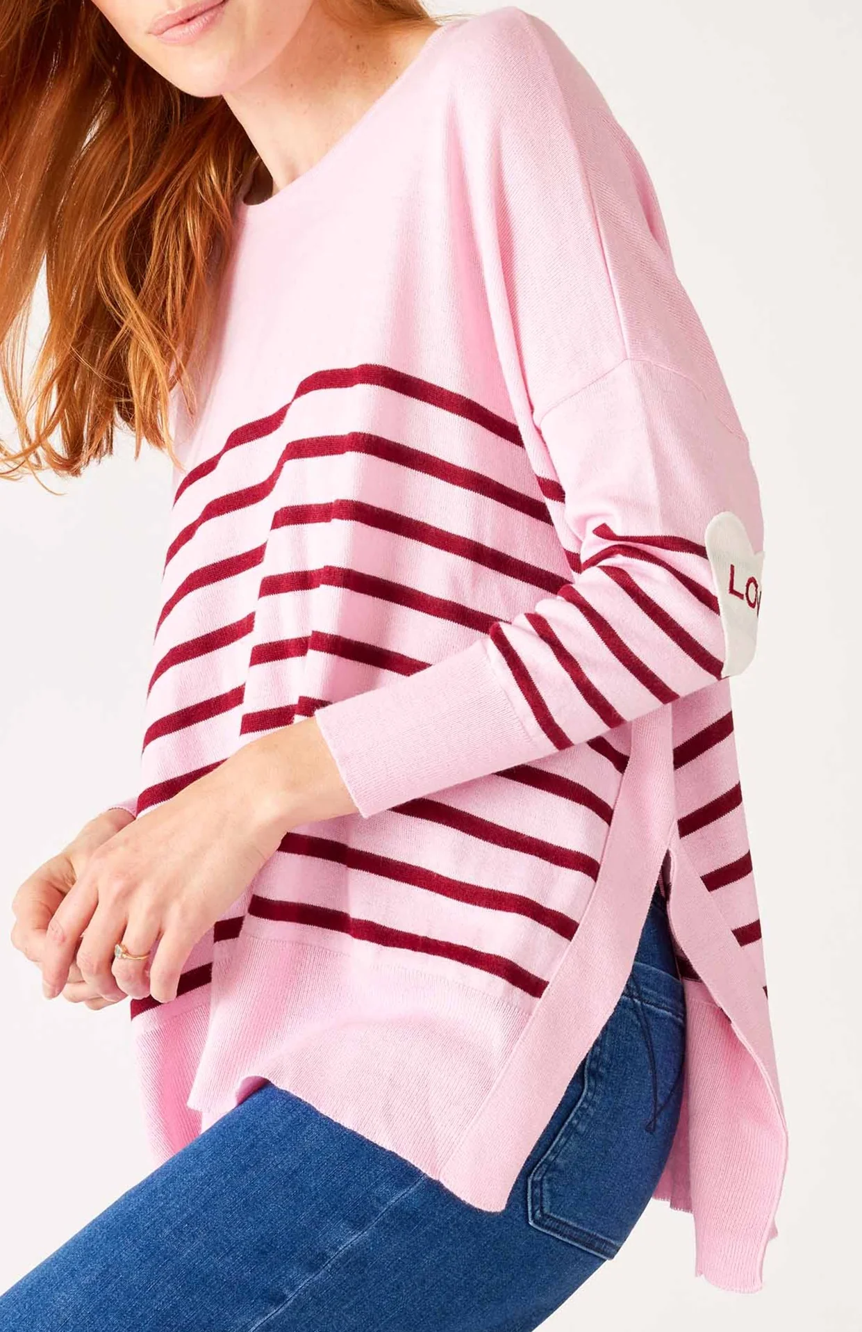 Mersea Heart Patch Amour Sweater - Image 2