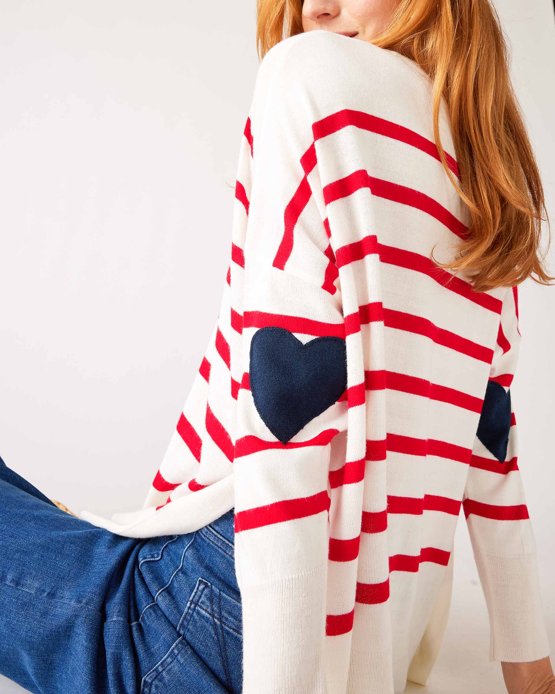 Mersea Heart Patch Amour Sweater - Image 3