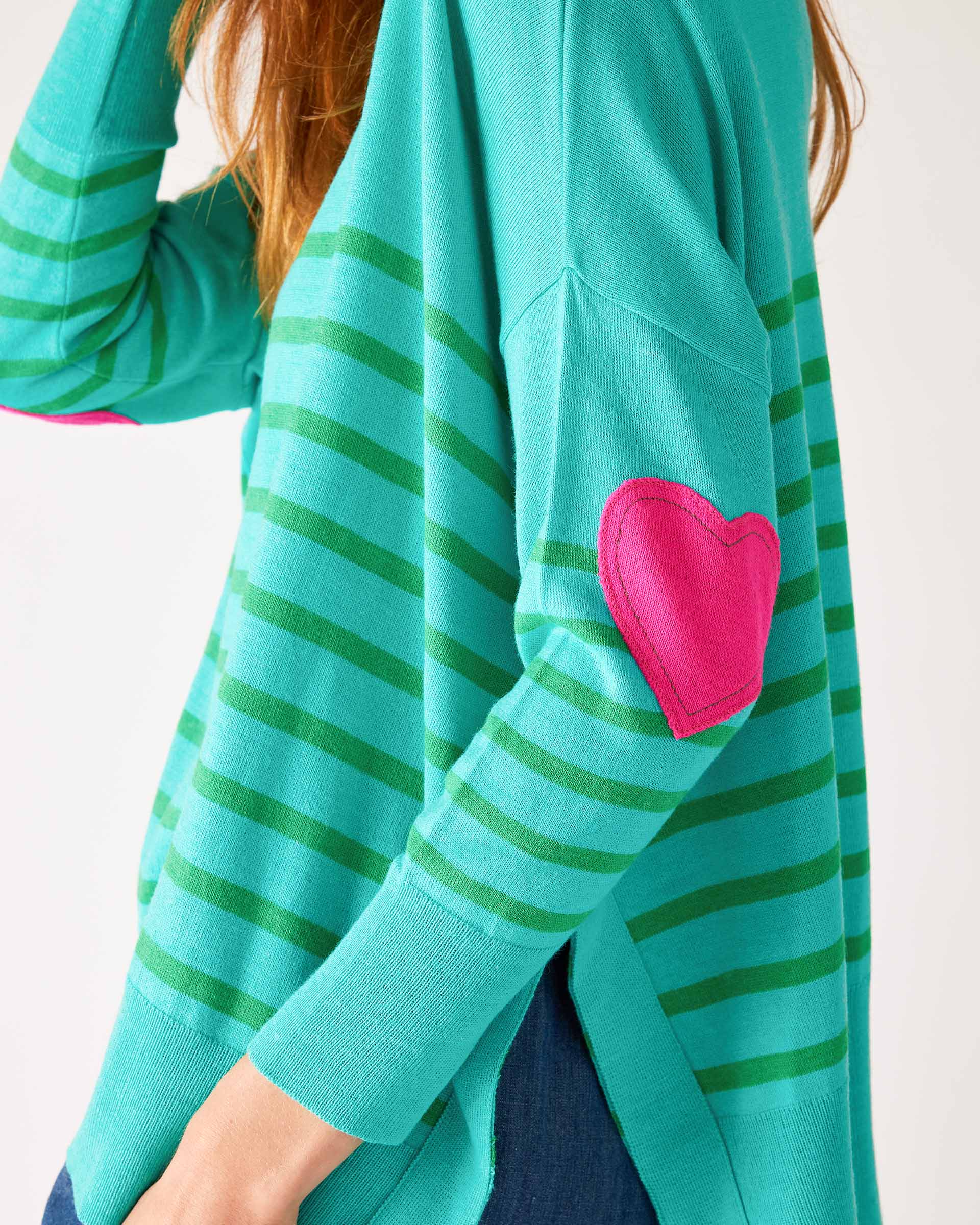 Mersea Heart Patch Amour Sweater - Image 4