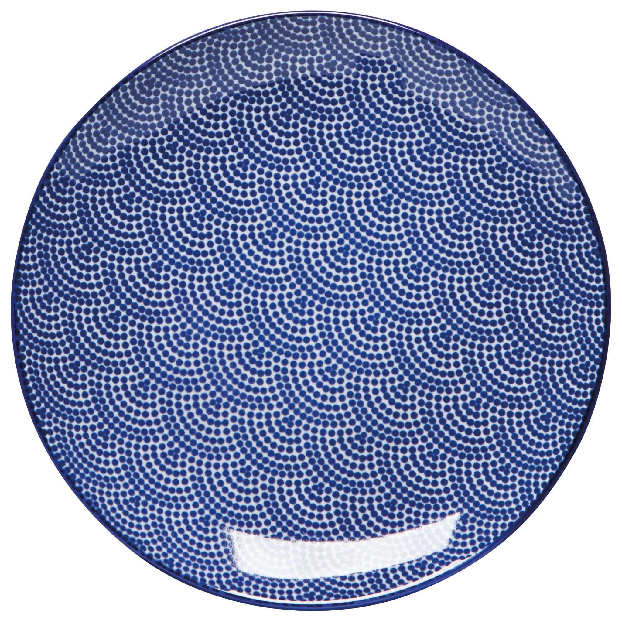 Now Designs Stamped Porcelain Appetizer Plates - 6" - Image 3