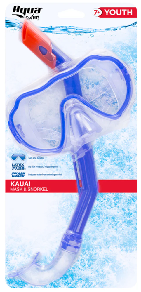 Aqua Swim Kauai Youth-Sized Swimming Mask & Snorkel - Image 2