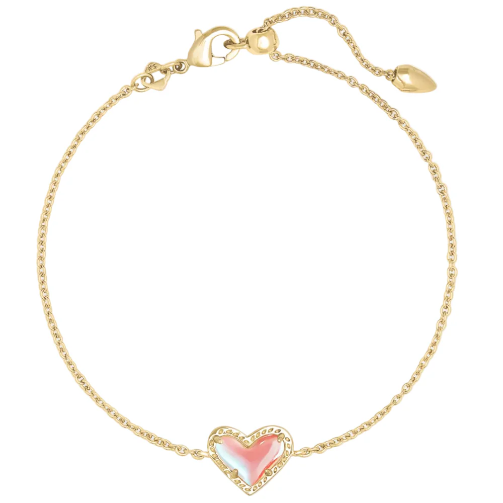 Kendra Scott Ari Heart Chain Bracelet - Image 4