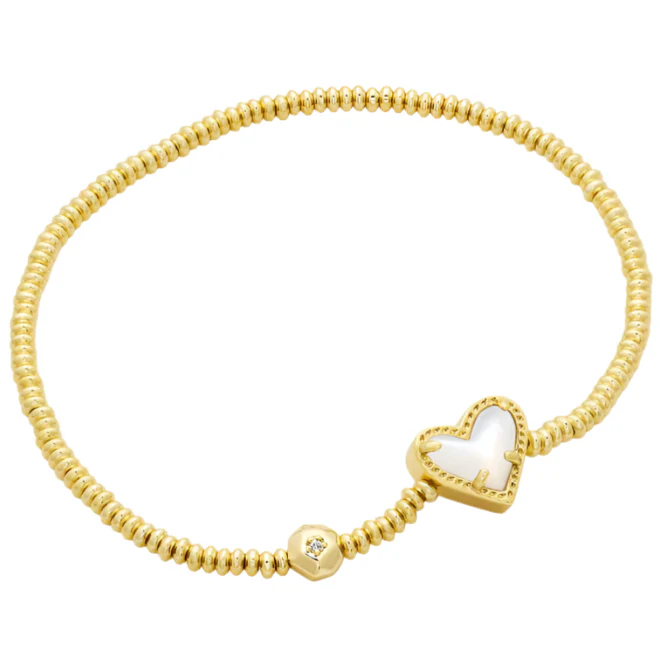 Kendra Scott Ari Heart Stretch Bracelet - Image 3
