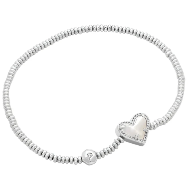 Kendra Scott Ari Heart Stretch Bracelet - Image 4