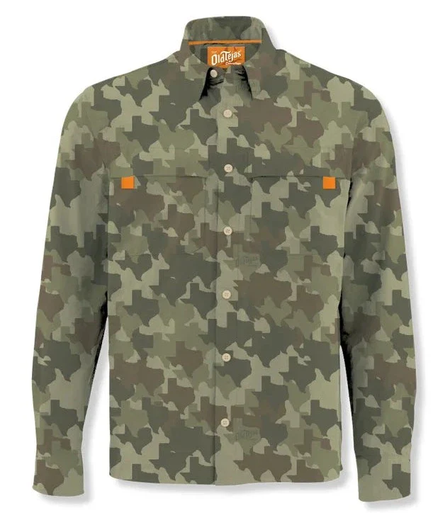 Old Tejas Camo Men's Field Shirt - Image 4
