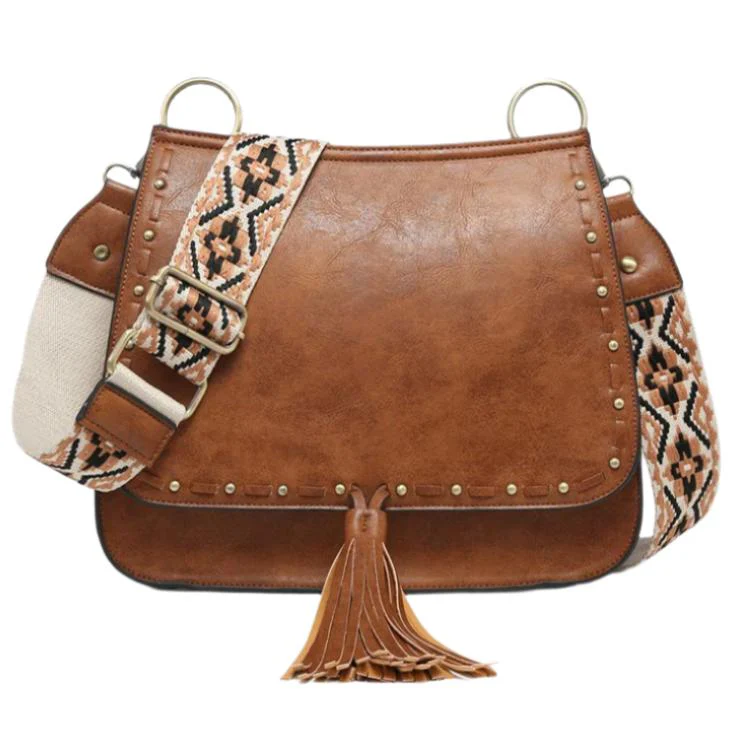 Jen & Co. Bailey Vegan Leather Crossbody Bag - Image 2