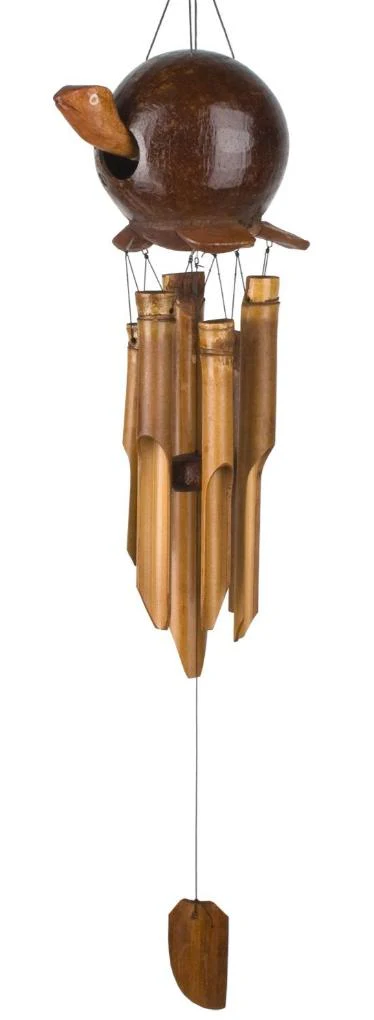 All-Natural Bamboo & Coconut Chimes - Image 3