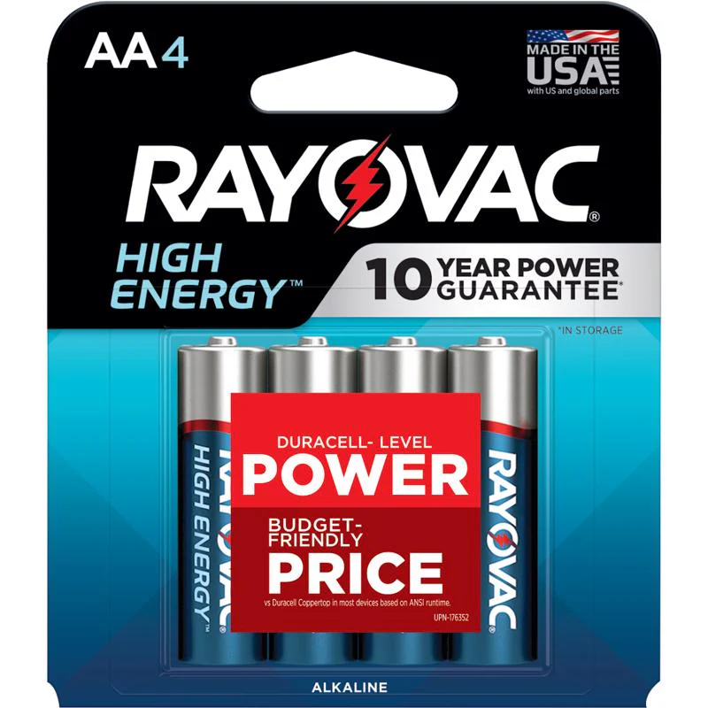 Rayovac High Energy Alkaline Batteries - Image 4