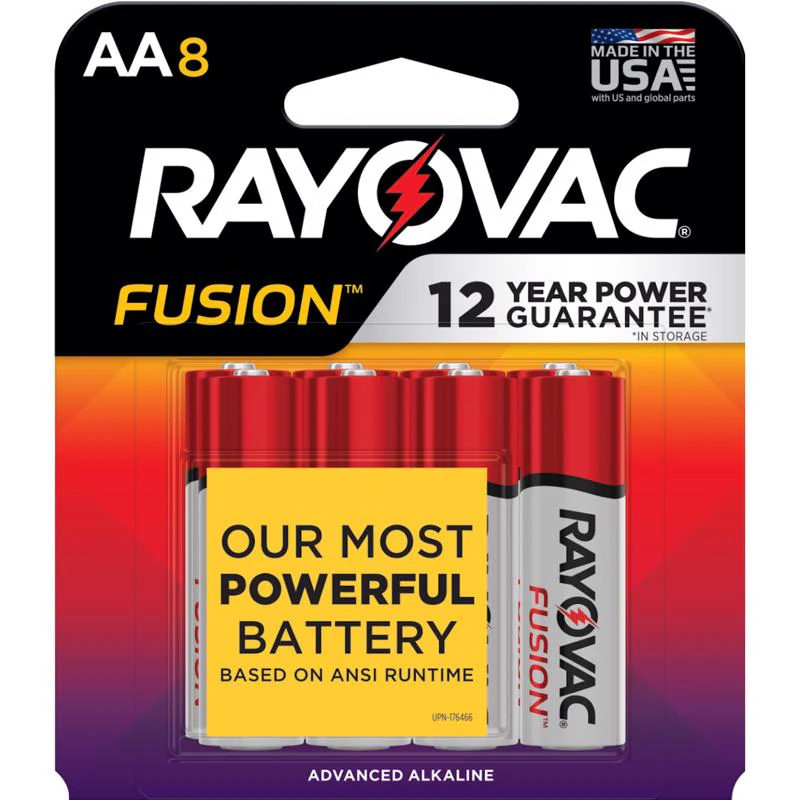 Rayovac Fusion Alkaline Batteries - Image 3