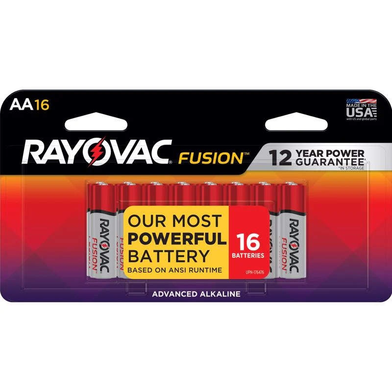 Rayovac Fusion Alkaline Batteries - Image 4
