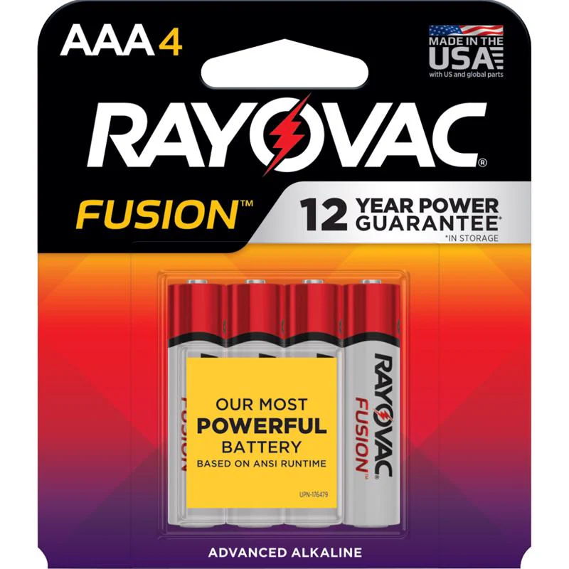 Rayovac Fusion Alkaline Batteries - Image 5