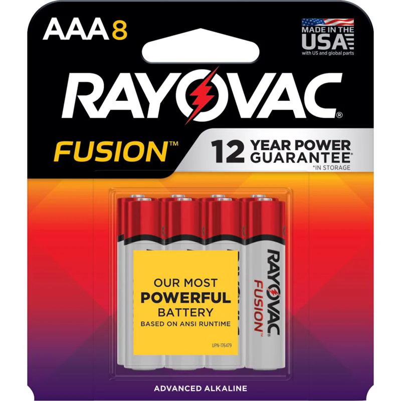 Rayovac Fusion Alkaline Batteries - Image 6