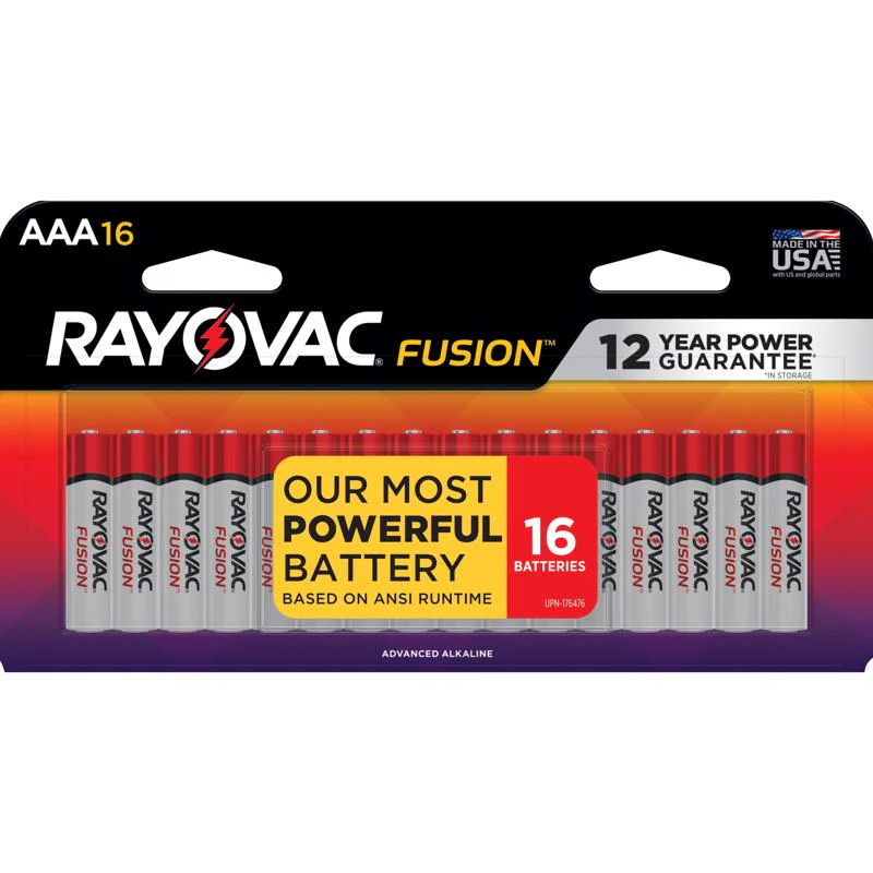 Rayovac Fusion Alkaline Batteries - Image 7