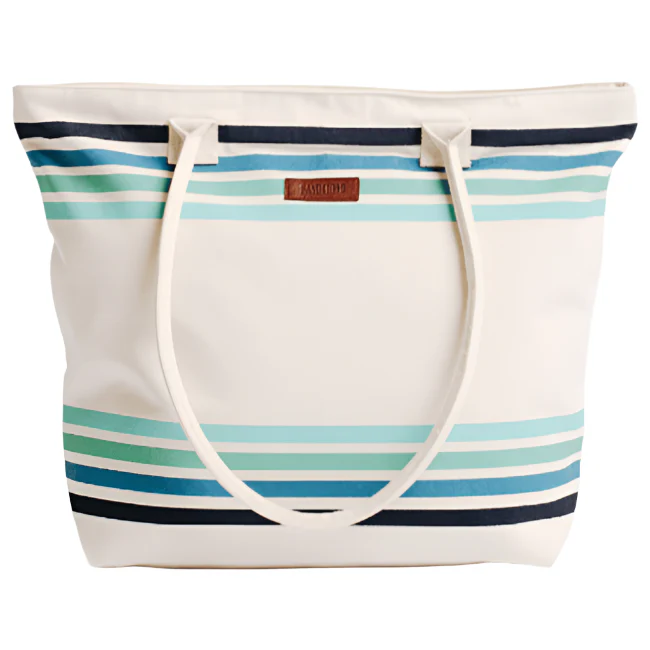 Sand Cloud Cotton Canvas Beach Tote - 16" x 20"