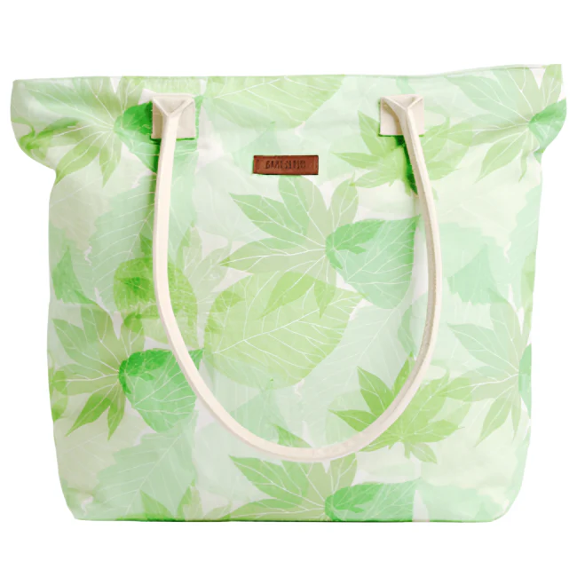 Sand Cloud Cotton Canvas Beach Tote - 16" x 20" - Image 2