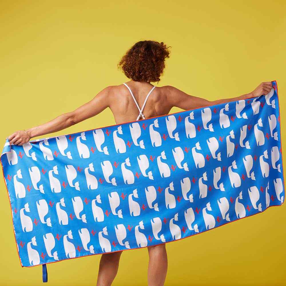 RockFlowerPaper Rock Flower Paper Reversible Eco Beach Towels - 30" x 70" - Image 3