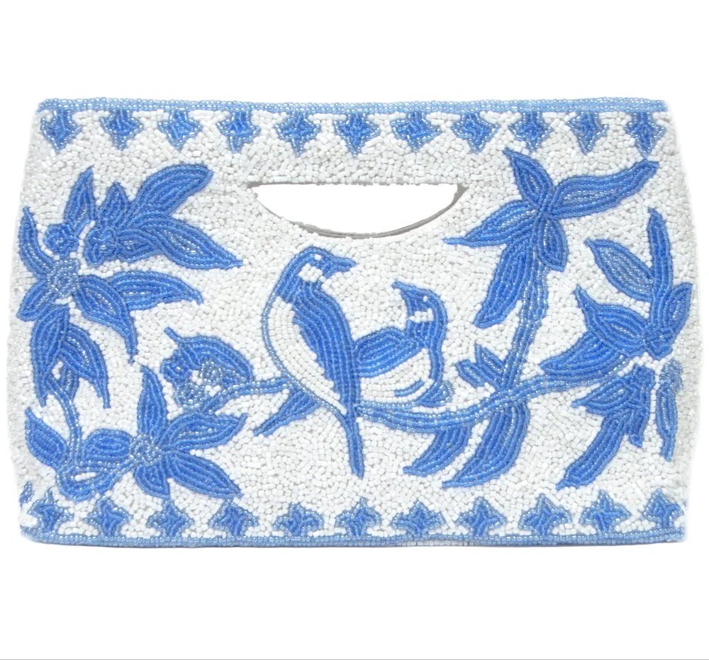 Tiana Designs Handmade Mini Beaded Purses - 6.5" x 9" - Image 4