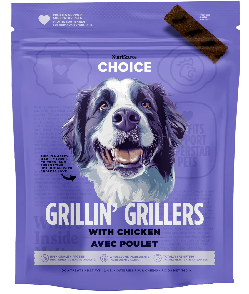 NutriSource Grillin' Grillers Dog Treats - 12 oz. & 32 oz. - Image 2
