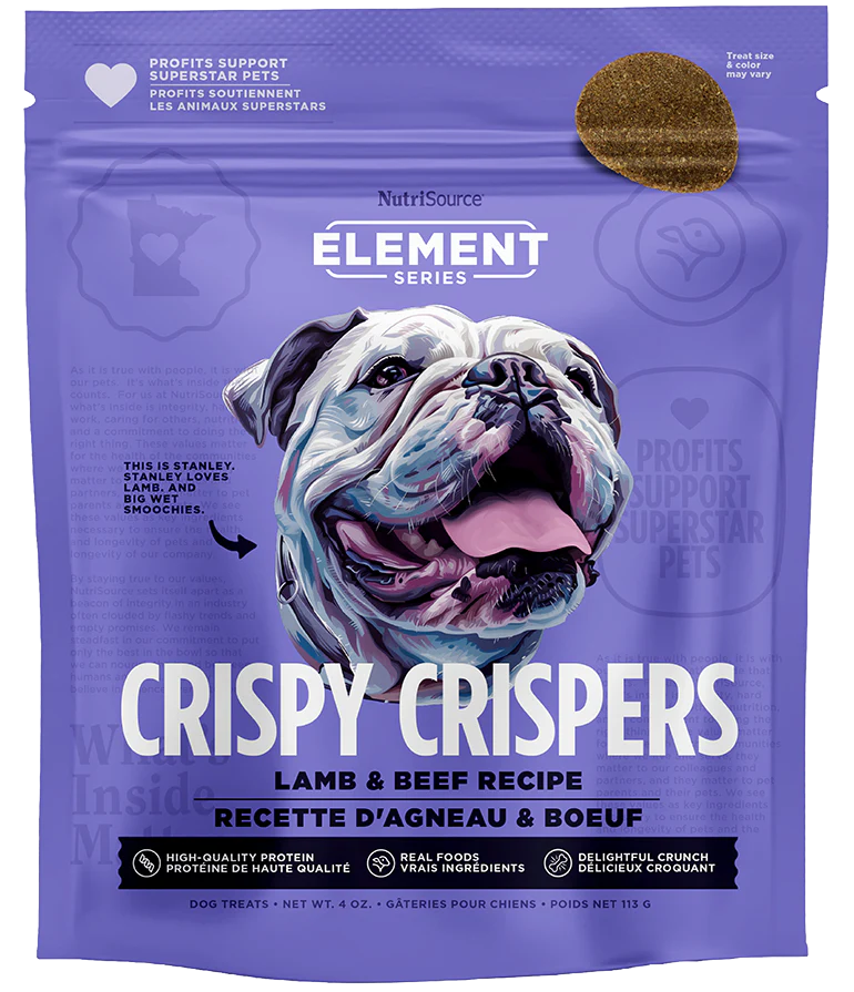 NutriSource Crispy Crispers Dog Treats - 4 oz.