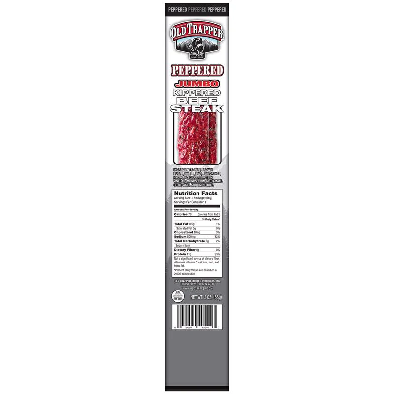 Jumbo Kippered Beef Steak Stick - 2 oz. - Image 2