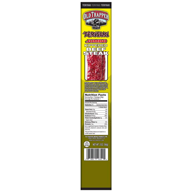 Jumbo Kippered Beef Steak Stick - 2 oz. - Image 3