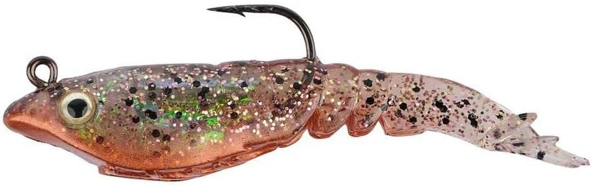 Berkley PowerBait Rattle Shrimp Scented Soft Lures - 3 pc. - Image 5