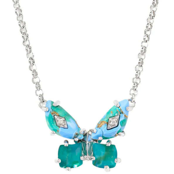 Kendra Scott Bianca Butterfly Short Pendant Necklace - Image 2