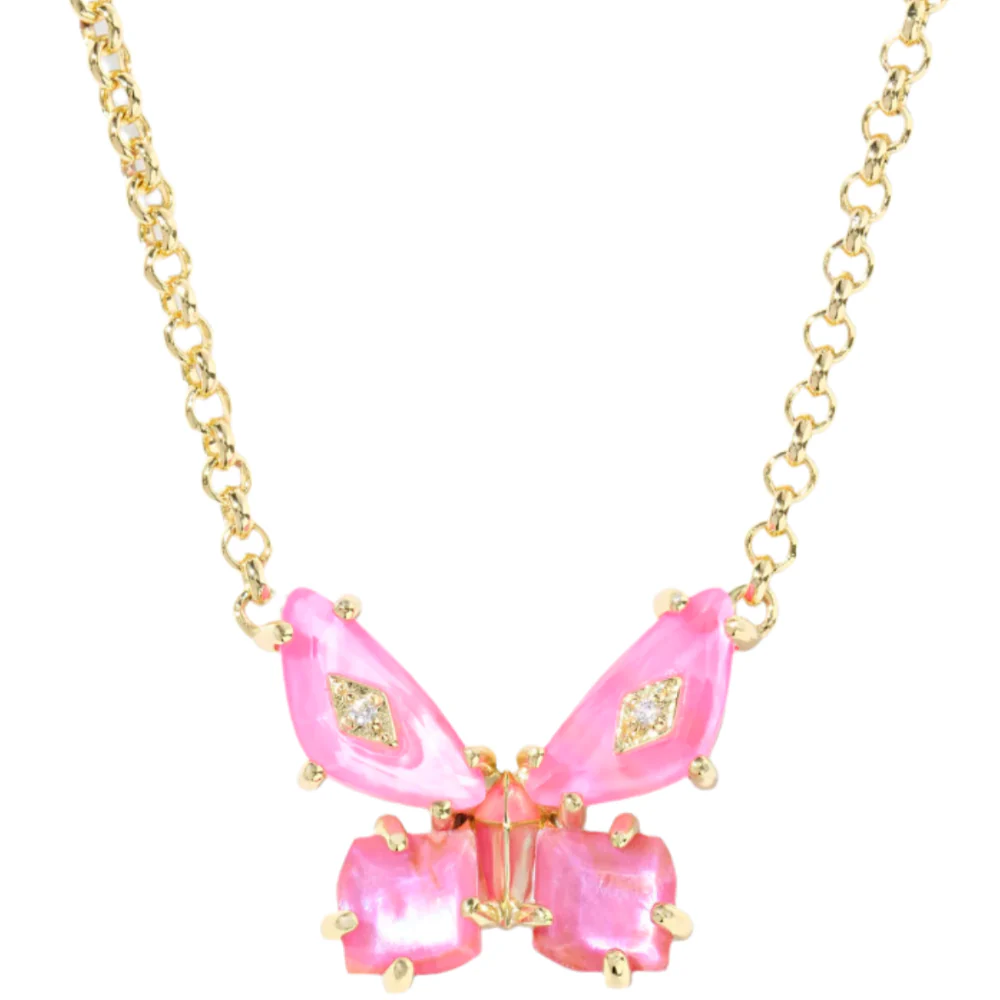 Kendra Scott Bianca Butterfly Short Pendant Necklace - Image 3