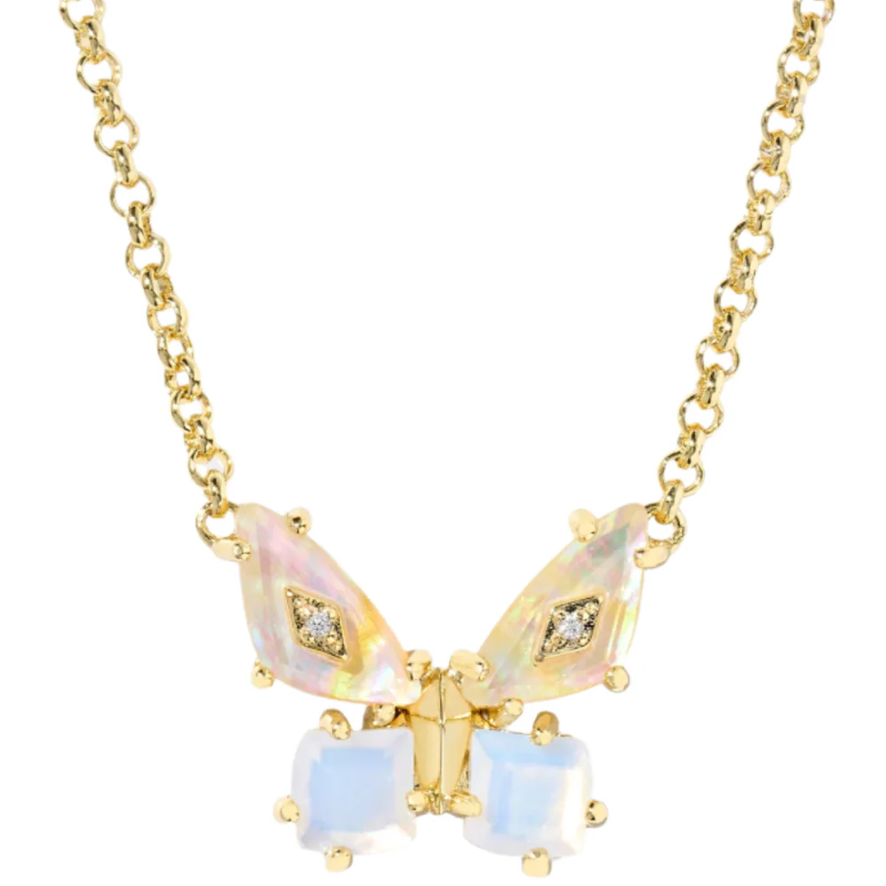 Kendra Scott Bianca Butterfly Short Pendant Necklace - Image 4
