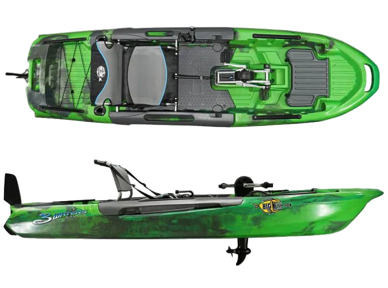 Feelfree Big Fish 108 Pedal Drive Fishing Kayak - Image 3