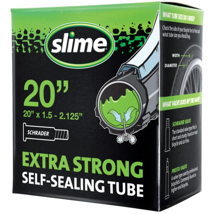Slime Standard (Schrader) Valve Self-Sealing Rubber Inner Tube - Image 3