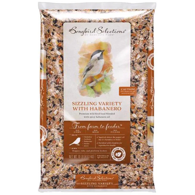 Songbird Selections Sizzling Habanero Bird Seed - 5 lb. & 10 lb. - Image 2