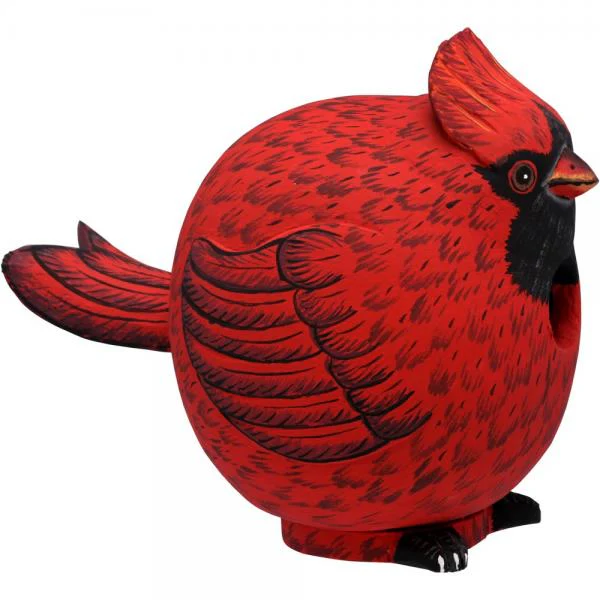 Songbird Handcarved Wooden Gord-O Birdhouses - Image 10