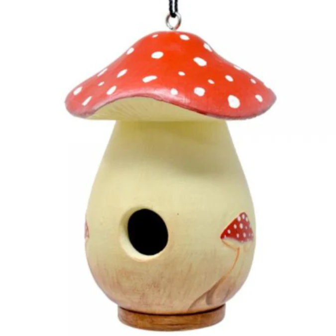 Songbird Handcarved Wooden Gord-O Birdhouses - Image 18
