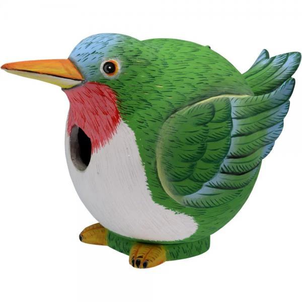 Songbird Handcarved Wooden Gord-O Birdhouses - Image 3