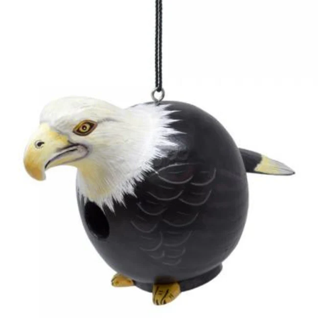 Songbird Handcarved Wooden Gord-O Birdhouses - Image 7