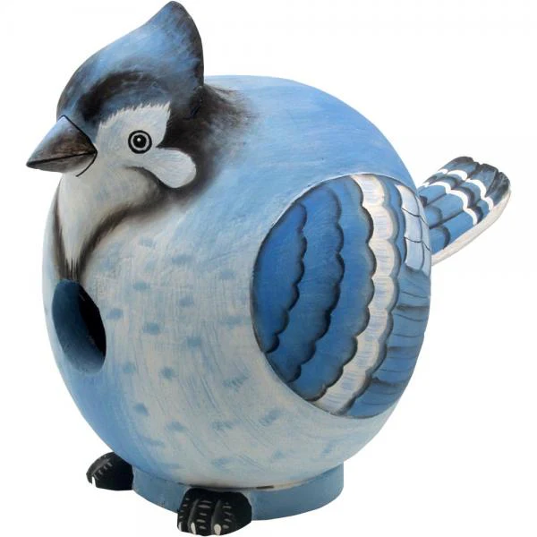 Songbird Handcarved Wooden Gord-O Birdhouses - Image 8