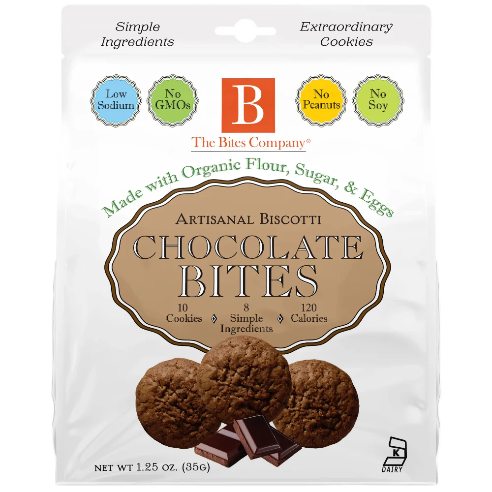 The Bites Co. Artisanal Biscotti Cookies - 1.25 oz. & 5 oz. - Image 3