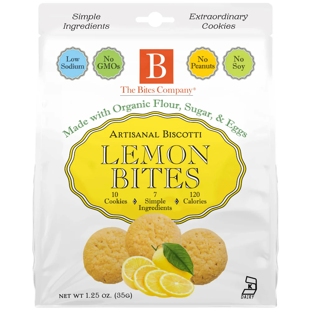 The Bites Co. Artisanal Biscotti Cookies - 1.25 oz. & 5 oz. - Image 5
