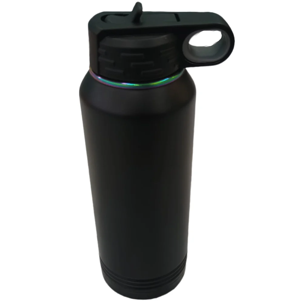 Polar Camel Prismatic Stainless Steel Insulated Water Bottle - 32 oz. (Blank) - Image 3